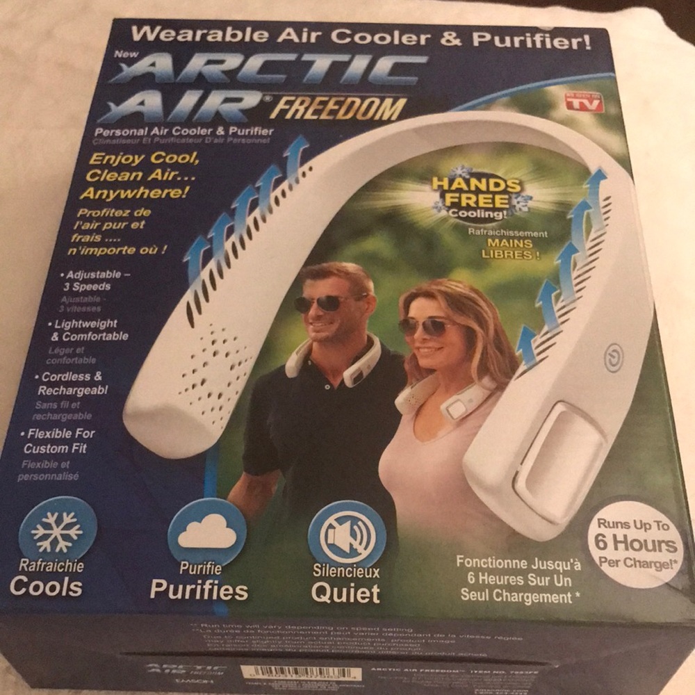 Wearable Aircooler and Purifier